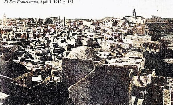 Partial view of Jerusalem