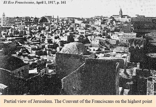 Partial view of Jerusalem