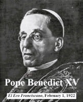 Pope Benedict XV